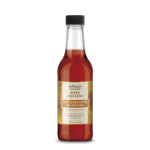Butterscotch Schnapps Icon Liqueur Range 330ml Old Picture of the Product.